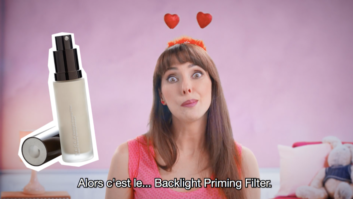 Frédérique Bel en influenceuse