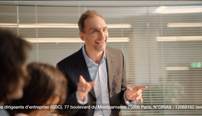 Le chef d'entreprise, billboard GSC