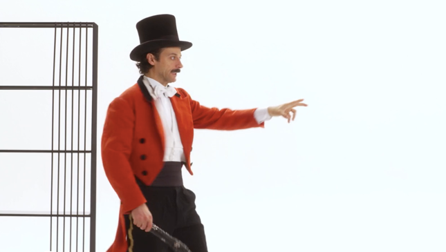 Le dompteur, billboard Les Experts Meubles